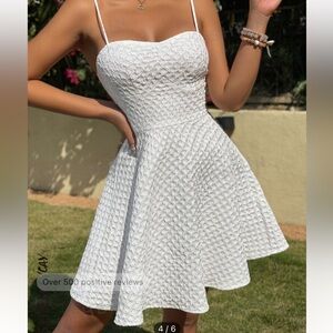 Shein White Sundress